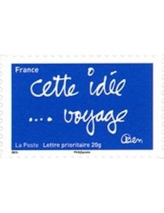 Timbre Poste Autoadhesif Obli N° 0613 philatelie foxtimbre