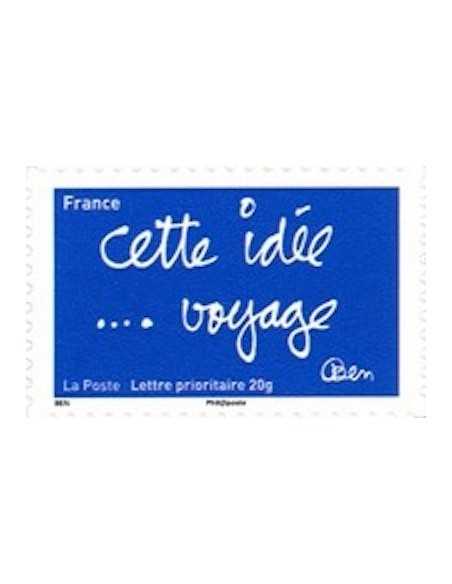 Timbre Poste Autoadhesif Obli N° 0613 philatelie foxtimbre