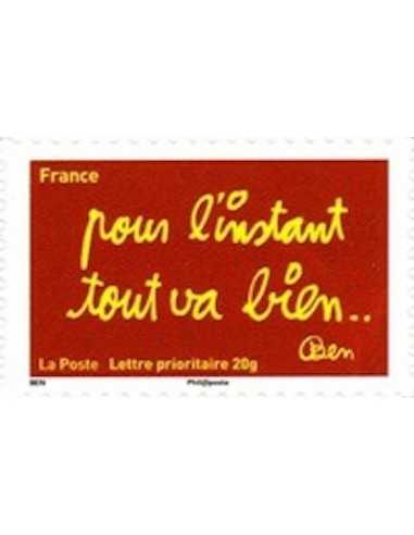 Timbre Poste Autoadhesif Obli N° 0614 philatelie foxtimbre