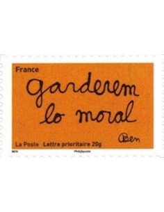 Timbre Poste Autoadhesif Obli N° 0619 philatelie foxtimbre