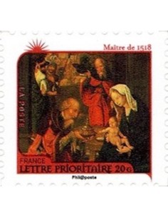 Timbre Poste Autoadhesif Obli N° 0628 philatelie foxtimbre