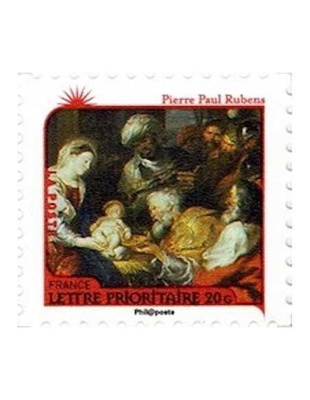 Timbre Poste Autoadhesif Obli N° 0629 philatelie foxtimbre