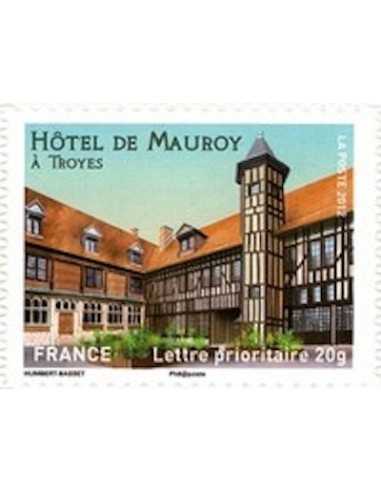 Timbre Poste Autoadhesif Obli N° 0723 philatelie foxtimbre