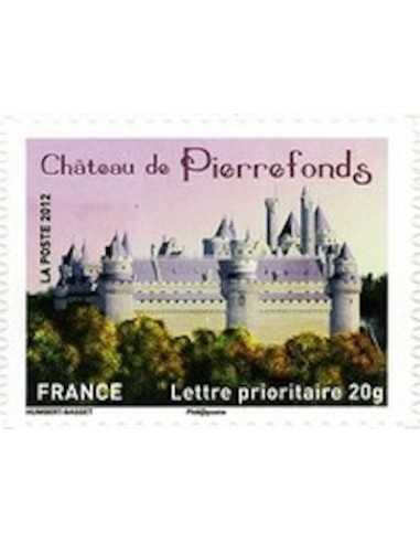 Timbre Poste Autoadhesif Obli N° 0734 philatelie foxtimbre