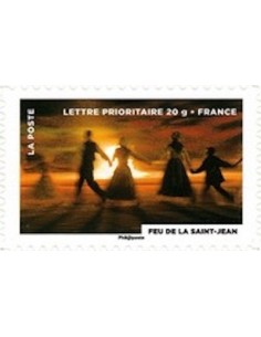 Timbre Poste Autoadhesif Obli N° 0756 philatelie foxtimbre