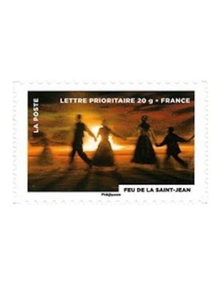 Timbre Poste Autoadhesif Obli N° 0756 philatelie foxtimbre