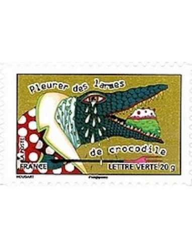 Timbre Poste Autoadhesif Obli N° 0792 philatelie foxtimbre