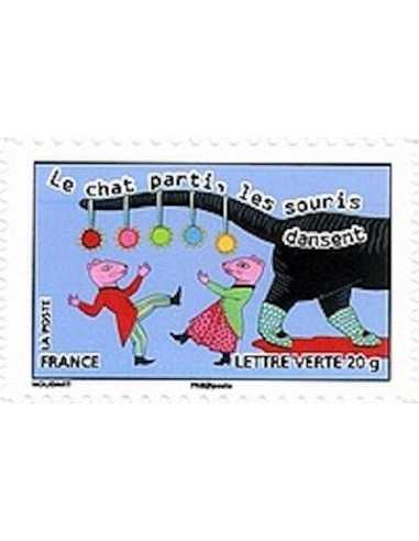 Timbre Poste Autoadhesif Obli N° 0795 philatelie foxtimbre