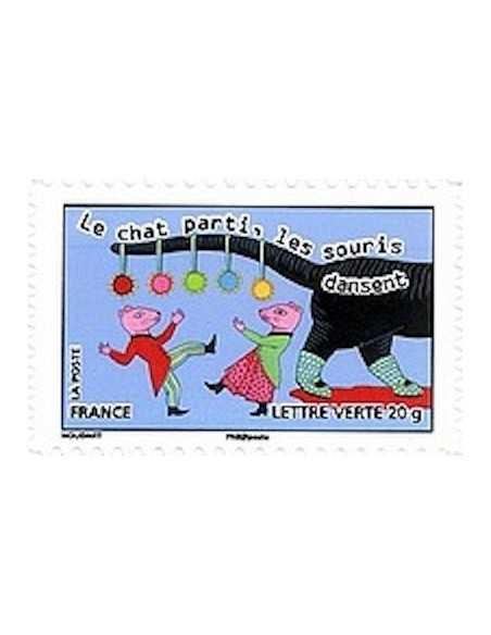 Timbre Poste Autoadhesif Obli N° 0795 philatelie foxtimbre