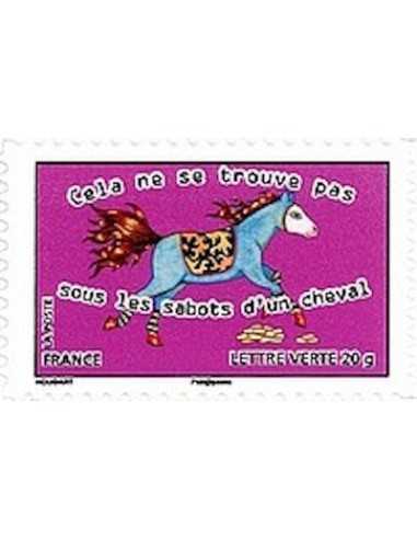 Timbre Poste Autoadhesif Obli N° 0799 philatelie foxtimbre