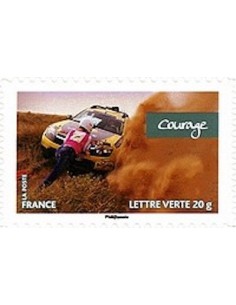 Timbre Poste Autoadhesif Obli N° 0801 philatelie foxtimbre