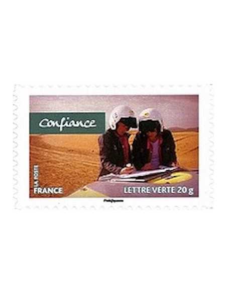 Timbre Poste Autoadhesif Obli N° 0811 philatelie foxtimbre