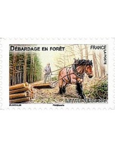 Timbre Poste Autoadhesif Obli N° 0824 philatelie foxtimbre