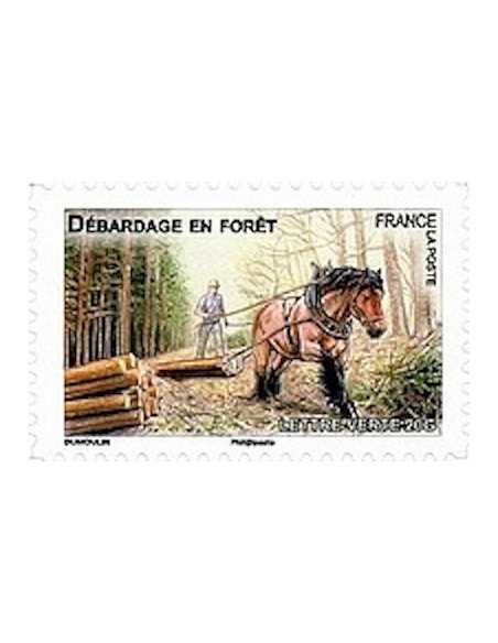 Timbre Poste Autoadhesif Obli N° 0824 philatelie foxtimbre