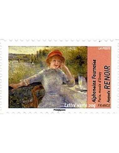 Timbre Poste Autoadhesif Obli N° 0830 philatelie foxtimbre