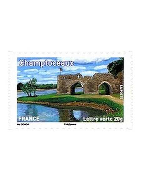 Timbre Poste Autoadhesif Obli N° 0845 philatelie foxtimbre