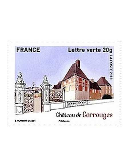 Timbre Poste Autoadhesif Obli N° 0871 philatelie foxtimbre