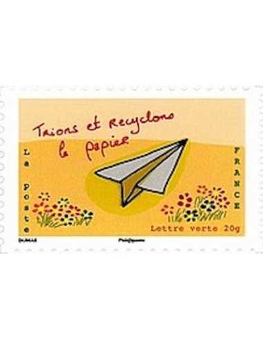 Timbre Poste Autoadhesif Obli N° 0969 philatelie foxtimbre