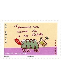 Timbre Poste Autoadhesif Obli N° 0976 philatelie foxtimbre