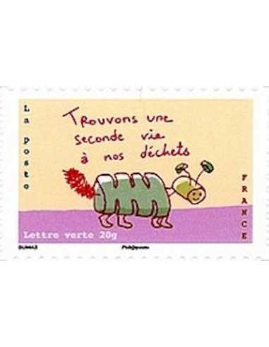 Timbre Poste Autoadhesif Obli N° 0976 philatelie foxtimbre