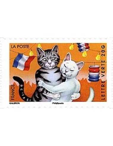 Timbre Poste Autoadhesif Obli N° 0980 philatelie foxtimbre