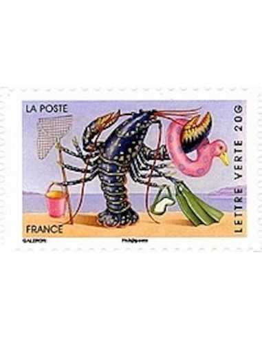 Timbre Poste Autoadhesif Obli N° 0982 philatelie foxtimbre