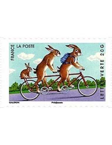 Timbre Poste Autoadhesif Obli N° 0986 philatelie foxtimbre