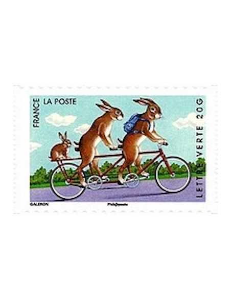 Timbre Poste Autoadhesif Obli N° 0986 philatelie foxtimbre