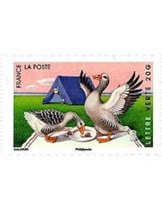 Timbre Poste Autoadhesif Obli N° 0988 philatelie foxtimbre