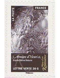 Timbre Poste Autoadhesif Obli N° 1011 philatelie foxtimbre