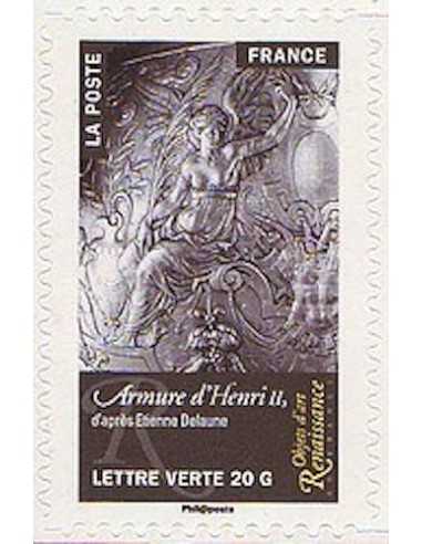 Timbre Poste Autoadhesif Obli N° 1011 philatelie foxtimbre