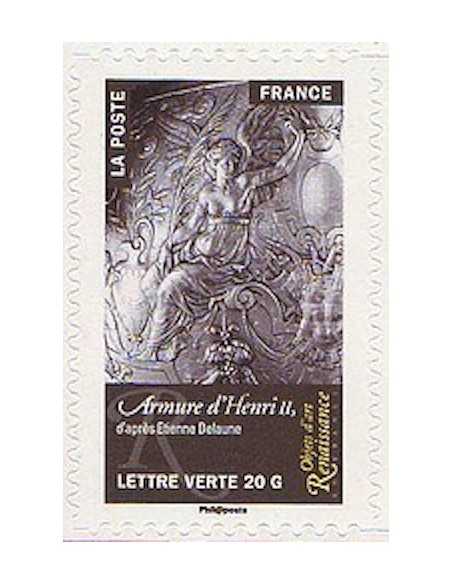 Timbre Poste Autoadhesif Obli N° 1011 philatelie foxtimbre