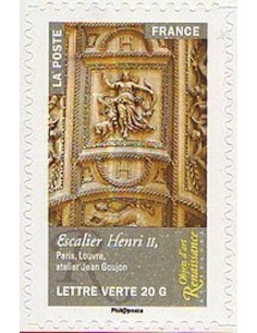 Timbre Poste Autoadhesif Obli N° 1015 philatelie foxtimbre