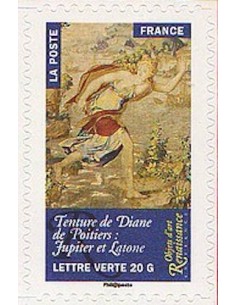 Timbre Poste Autoadhesif Obli N° 1020 philatelie foxtimbre