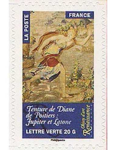 Timbre Poste Autoadhesif Obli N° 1020 philatelie foxtimbre