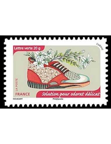 Timbre Poste Autoadhesif Obli N° 1038 philatelie foxtimbre