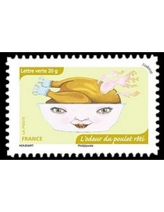 Timbre Poste Autoadhesif Obli N° 1041 philatelie foxtimbre