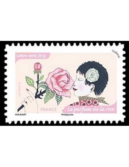 Timbre Poste Autoadhesif Obli N° 1042 philatelie foxtimbre