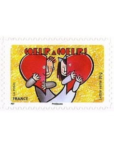 Timbre Poste Autoadhesif Obli N° 1054 philatelie foxtimbre