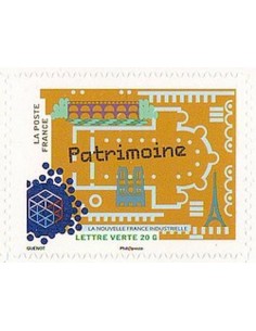 Timbre Poste Autoadhesif Obli N° 1060 philatelie foxtimbre