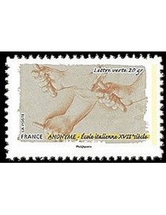 Timbre Poste Autoadhesif Obli N° 1091 philatelie foxtimbre