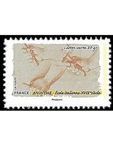 Timbre Poste Autoadhesif Obli N° 1091 philatelie foxtimbre