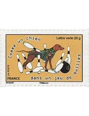 Timbre Poste Autoadhesif Obli N° 1166 philatelie foxtimbre