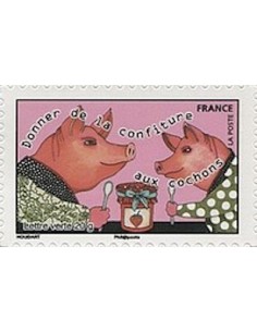 Timbre Poste Autoadhesif Obli N° 1169 philatelie foxtimbre