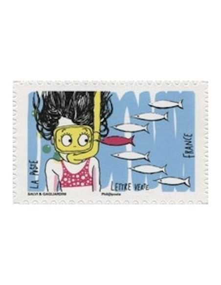 Timbre Poste Autoadhesif Obli N° 1288 philatelie foxtimbre