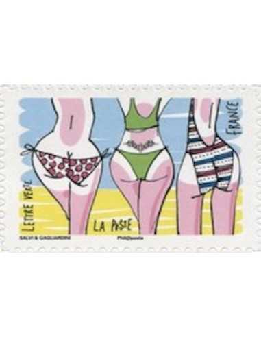 Timbre Poste Autoadhesif Obli N° 1290 philatelie foxtimbre