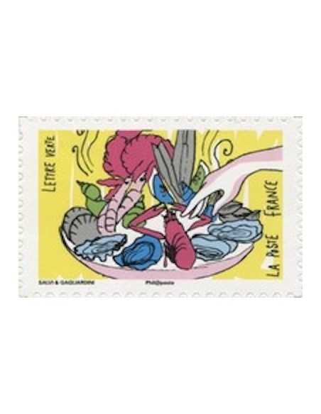 Timbre Poste Autoadhesif Obli N° 1296 philatelie foxtimbre