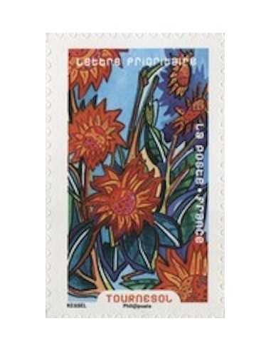 Timbre Poste Autoadhesif Obli N° 1303 philatelie foxtimbre