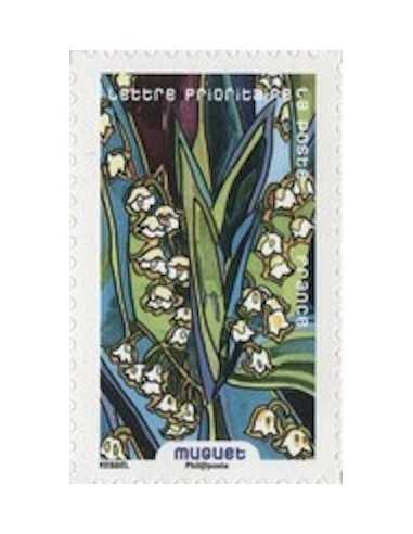 Timbre Poste Autoadhesif Obli N° 1307 philatelie foxtimbre