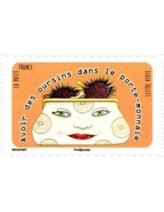 Timbre Poste Autoadhesif Obli N° 1314 philatelie foxtimbre